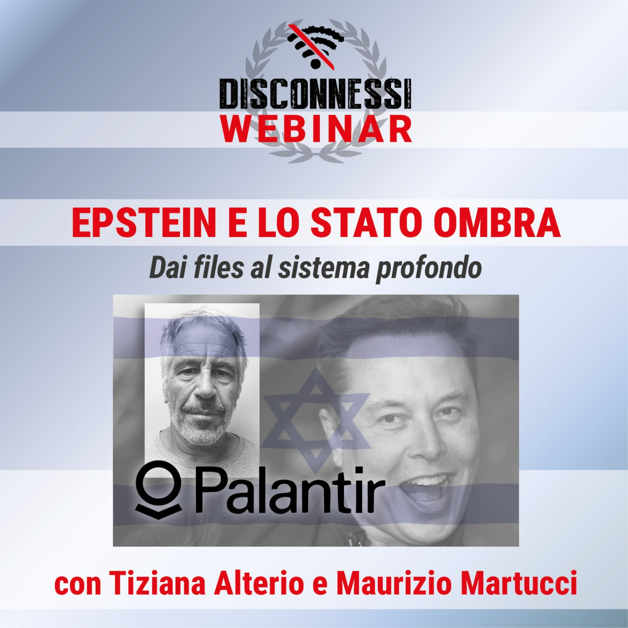 Webinar "Epstein e lo Stato ombra"