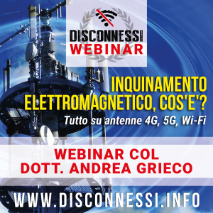 Webinar "Inquinamento elettromagnetico. Cos'è?"