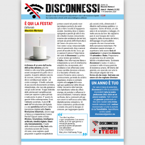 Disconnessi giornale - Anno II, N° 15 (22) - (formato DIGITALE)