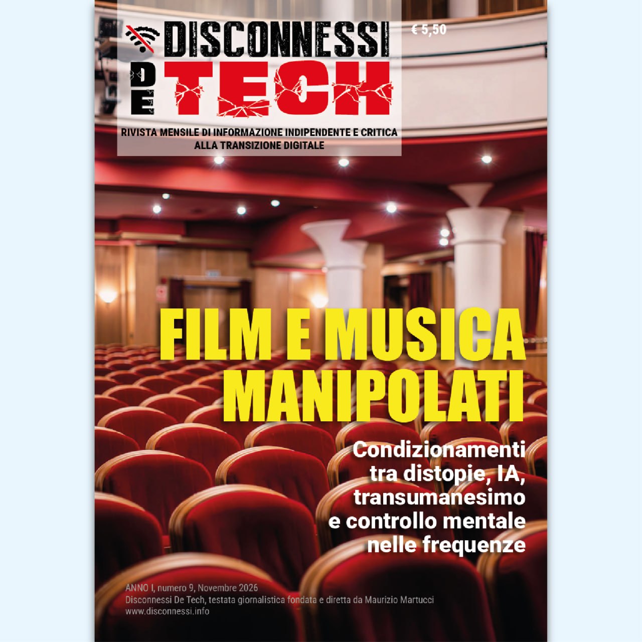 De Tech, rivista - Novembre 2026 (formato CARTACEO)